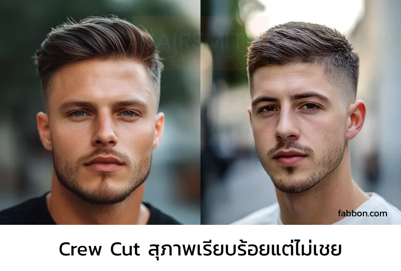 ทรงผมชาย Crew Cut
