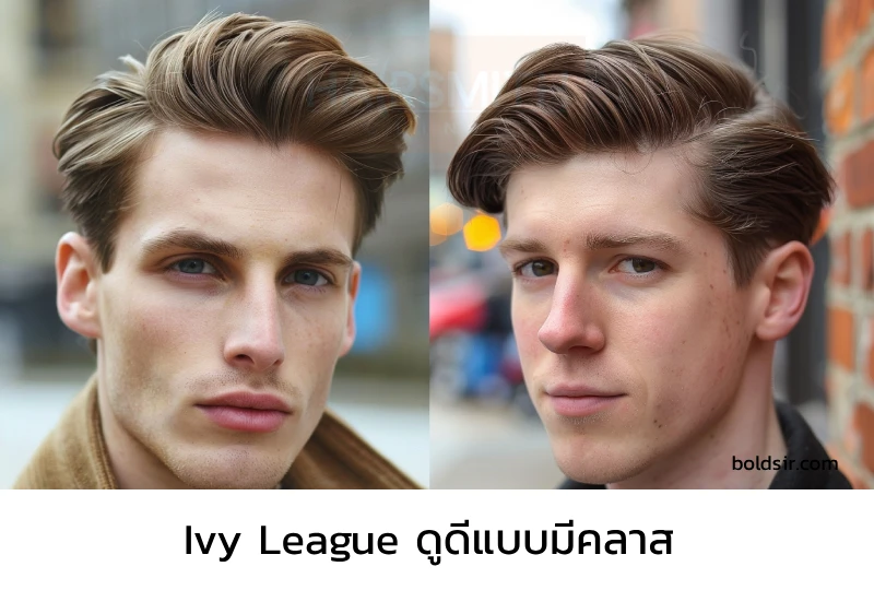 ทรงผมชาย Ivy League