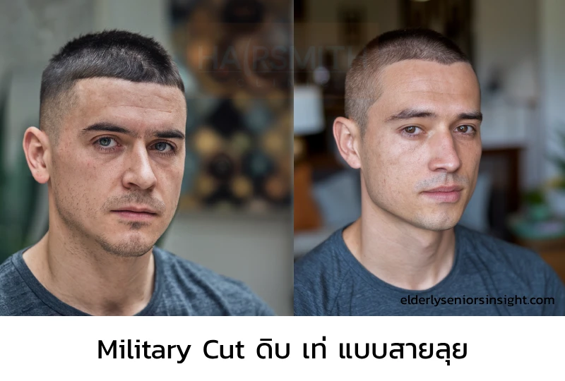 ทรงผม Military Cut