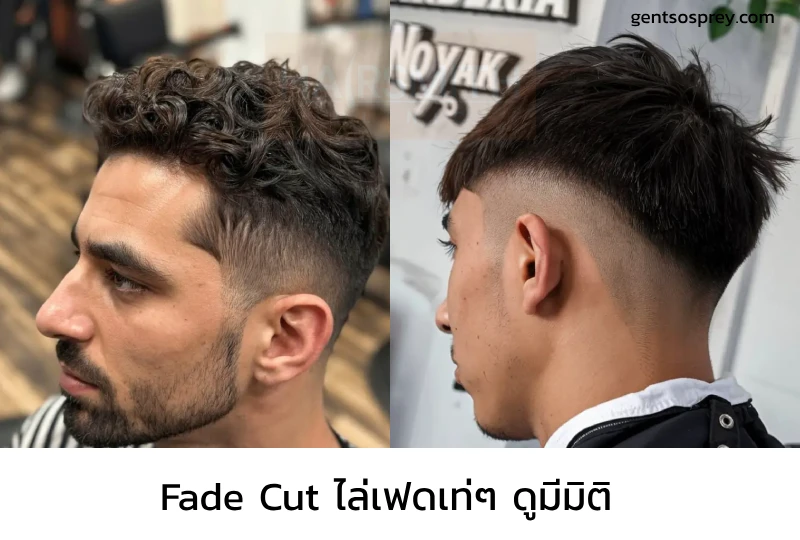 ทรงผมผู้ชาย Fade Cut