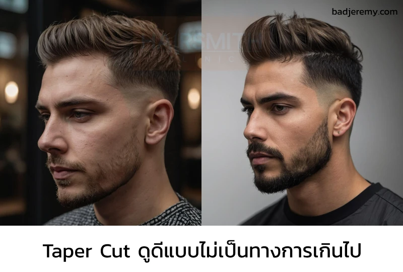 ทรงผมชาย Taper Cut