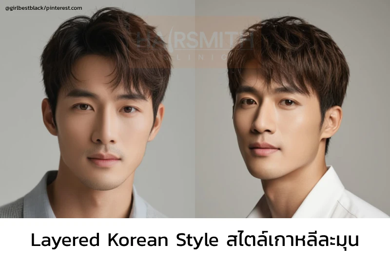 ทรงผมชายสไตล์เกาหลี